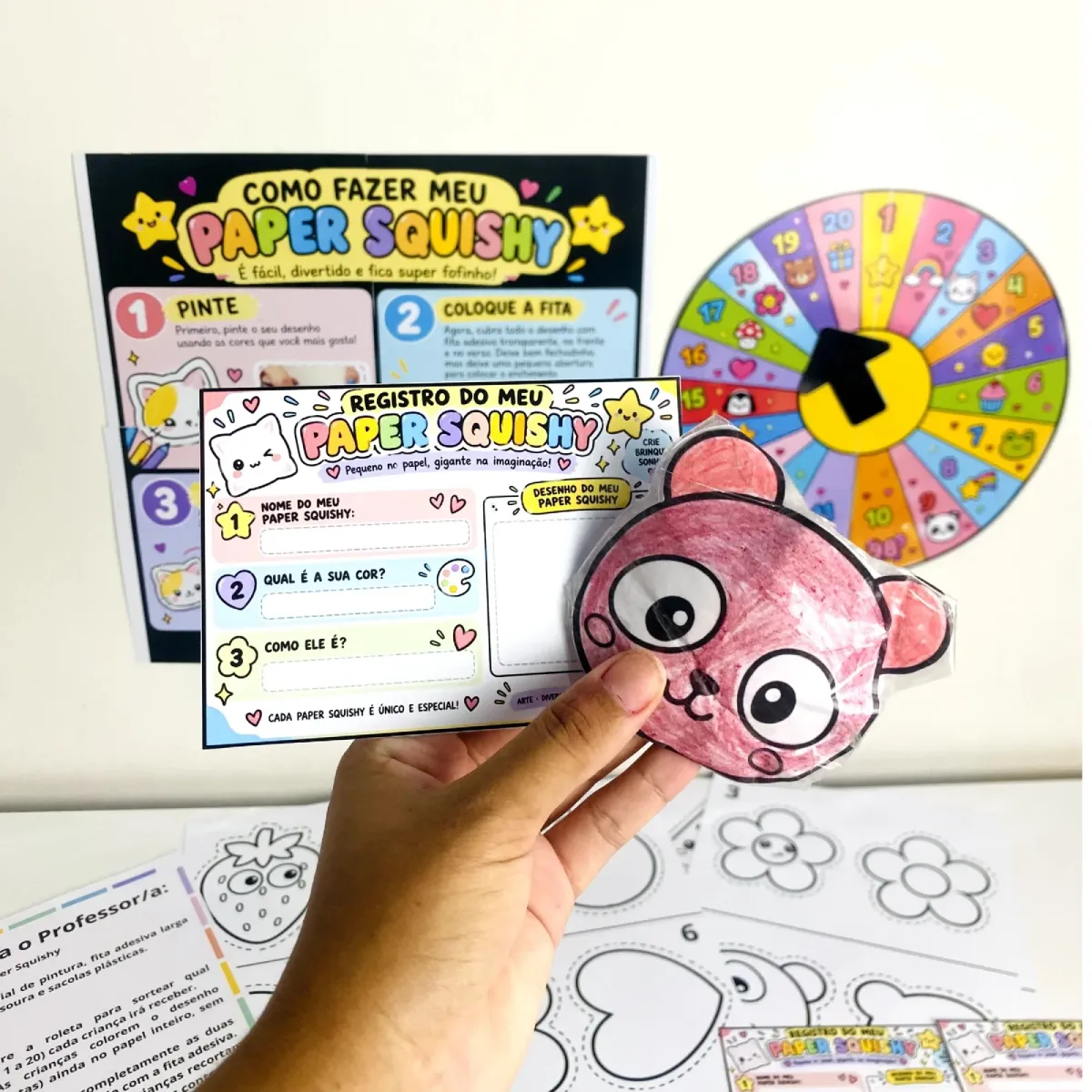 OFICINA PAPER SQUISHY 🎨 - SEMANA DA CRIANÇA — Datas comemorativas para Educação Infantil: Uma oficina divertida e criativa…