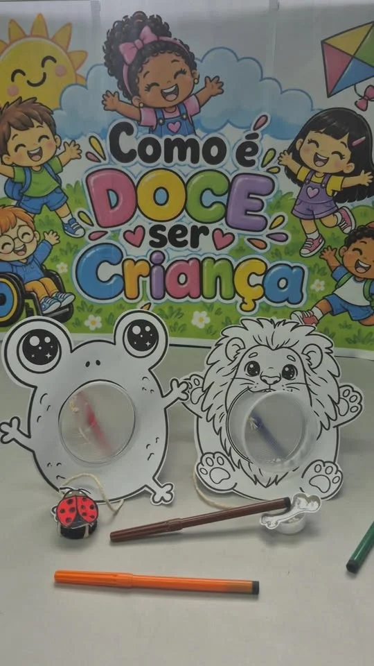 🎉🐻 OFICINAS PARA A SEMANA DAS CRIANÇAS🐾 DIVERSÃO GARANTIDA!🐰 — amostra 5: Quer preparar uma Semana das Crianças…