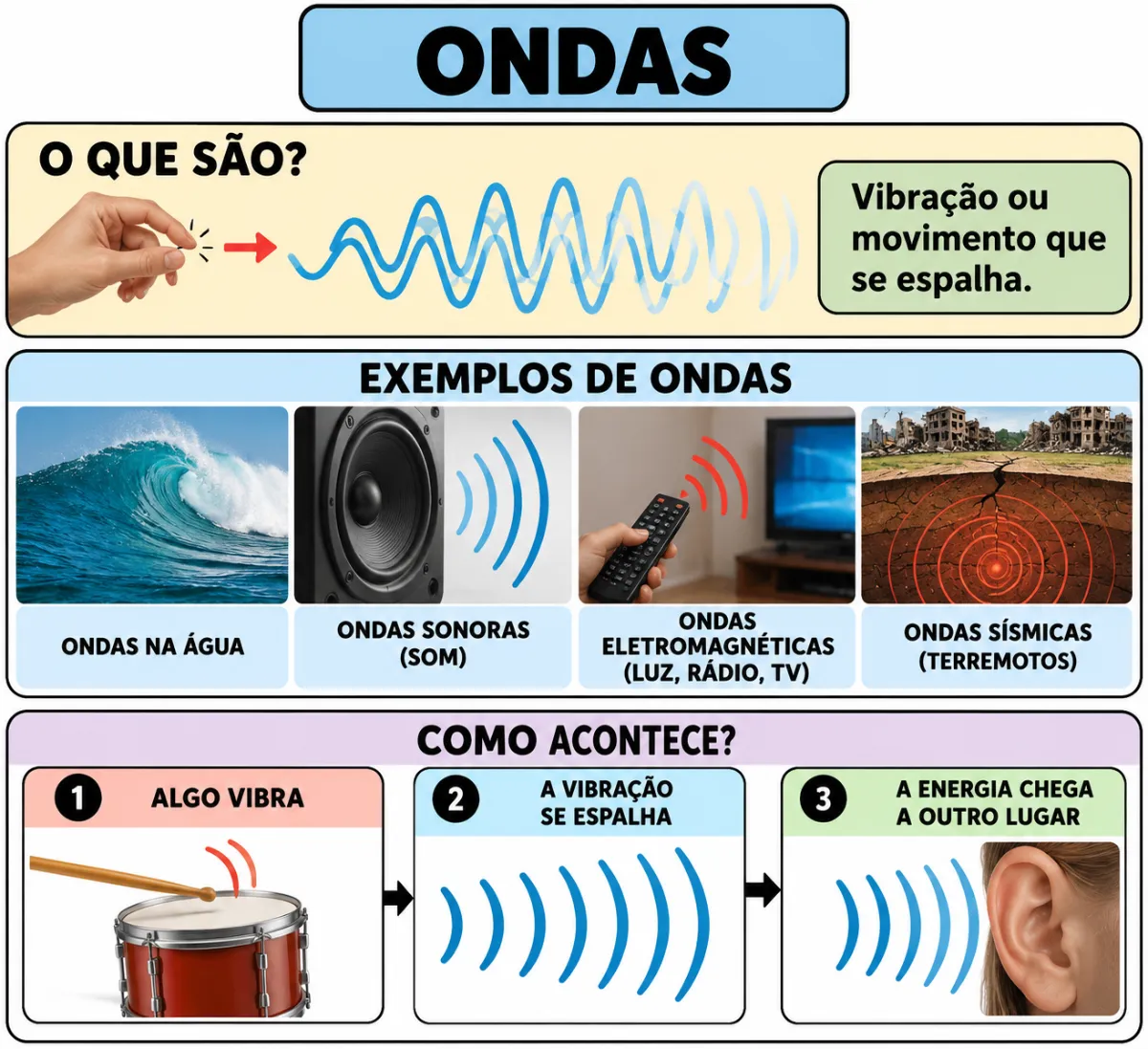 ONDAS SONORAS ADAPTAÇÕES — Atividades para Fundamental II (6º–9º)