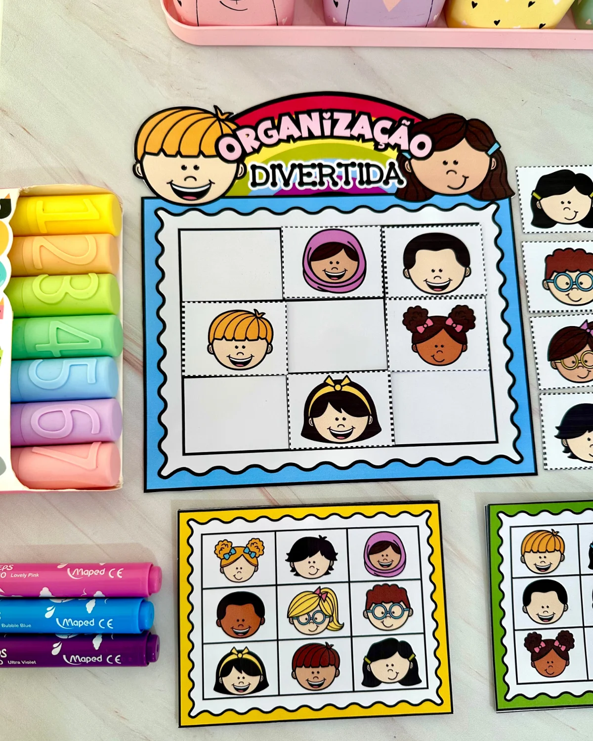 Organização Divertida – PDF para Imprimir — amostra 3: Formato e entrega