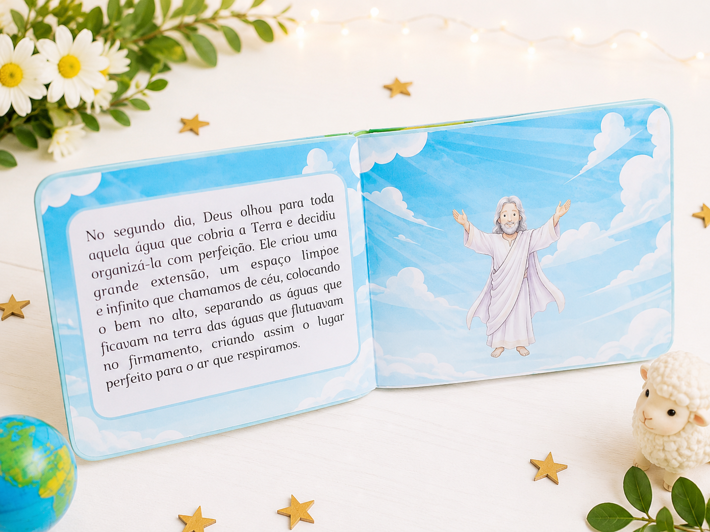Os 7 dias da criação - recurso bíblico infantil – Material Pedagógico — amostra 2: Sobre o OS 7 DIAS DA CRIAÇÃO - RECURSO…