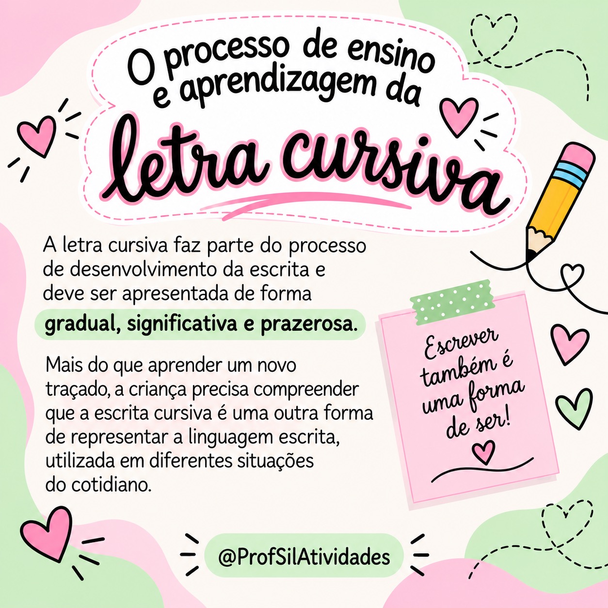 Os Caminhos da Cursiva para Alfabetização — amostra 2: O material propõe a aprendizagem gradual da letra cursiva com…