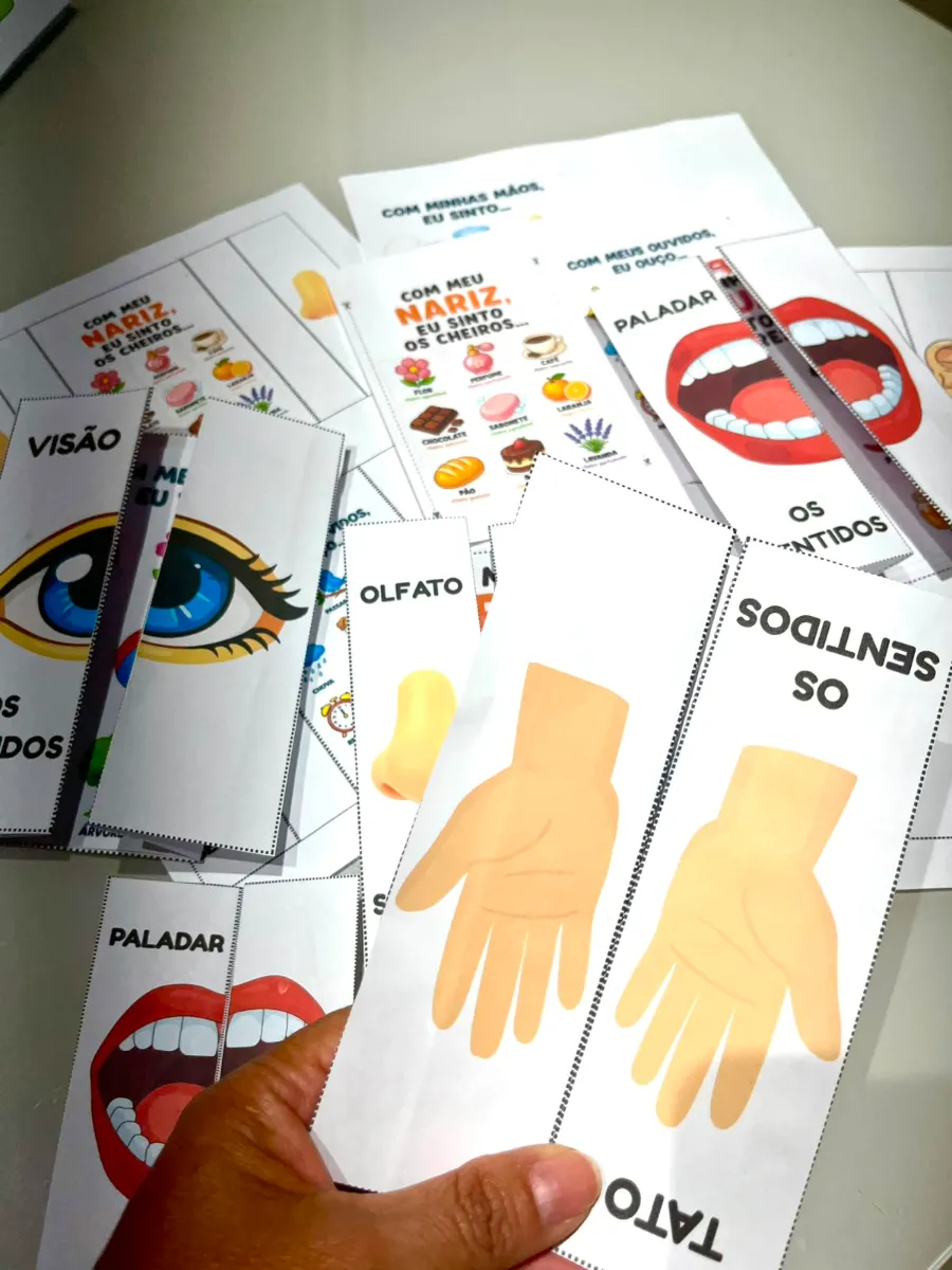 Os Cinco Sentidos - Flipbook - Ciências Educação Infantil — amostra 3: Ensinar os cinco sentidos pode ser muito mais…