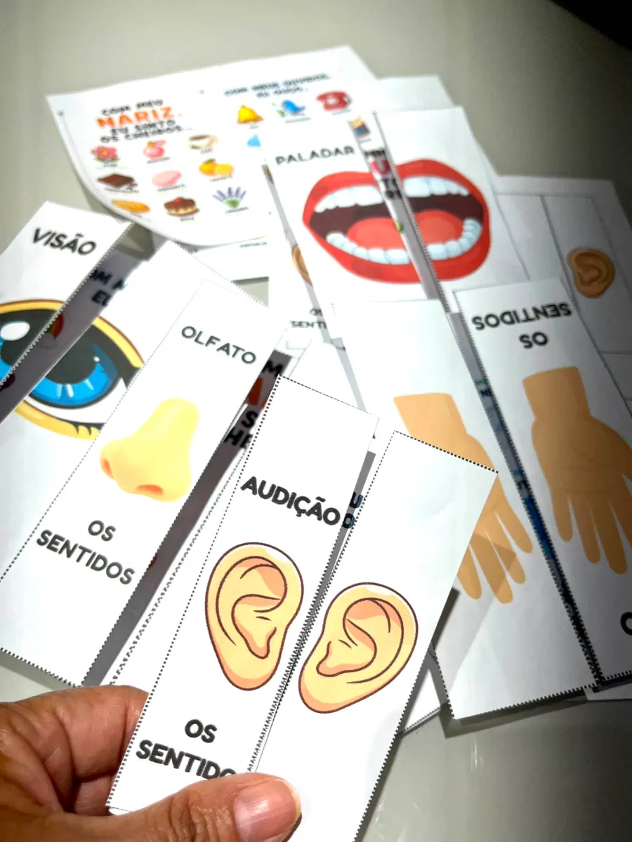 Os Cinco Sentidos - Flipbook - Ciências Educação Infantil — amostra 5: Ensinar os cinco sentidos pode ser muito mais…