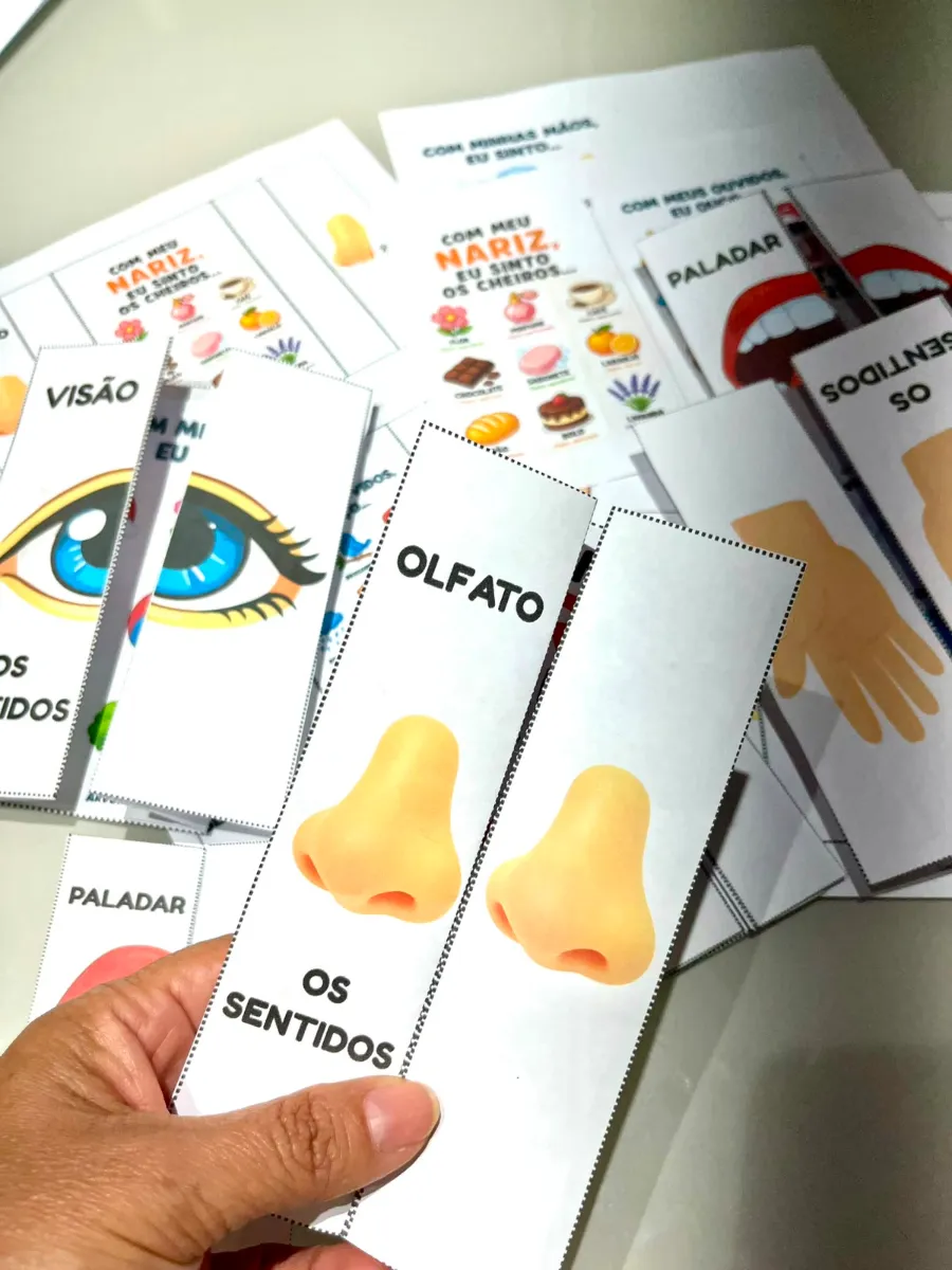 Os Cinco Sentidos - Flipbook - Ciências Educação Infantil — amostra 6: Ensinar os cinco sentidos pode ser muito mais…