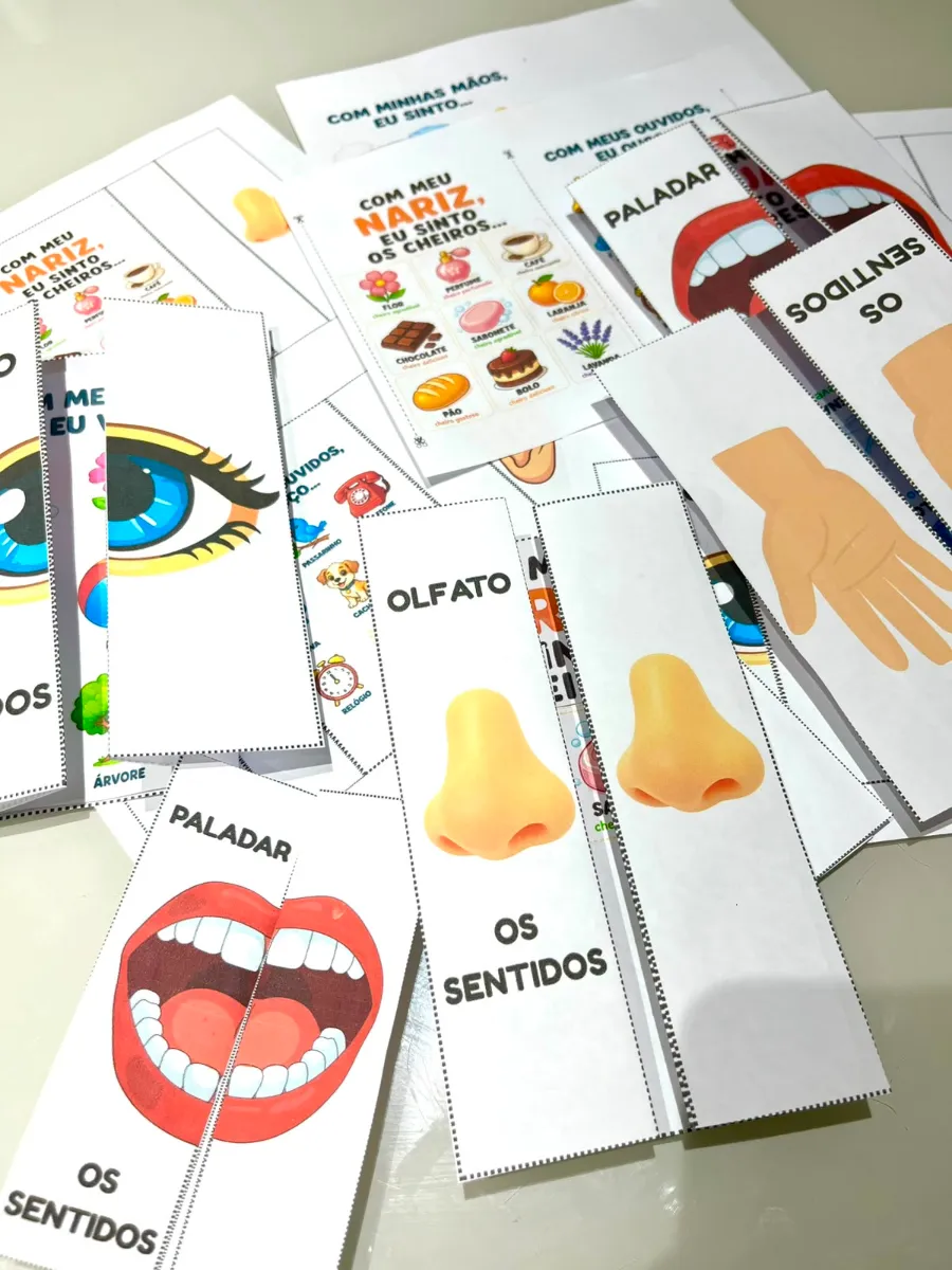 Os Cinco Sentidos - Flipbook - Ciências Educação Infantil — amostra 7: Ensinar os cinco sentidos pode ser muito mais…