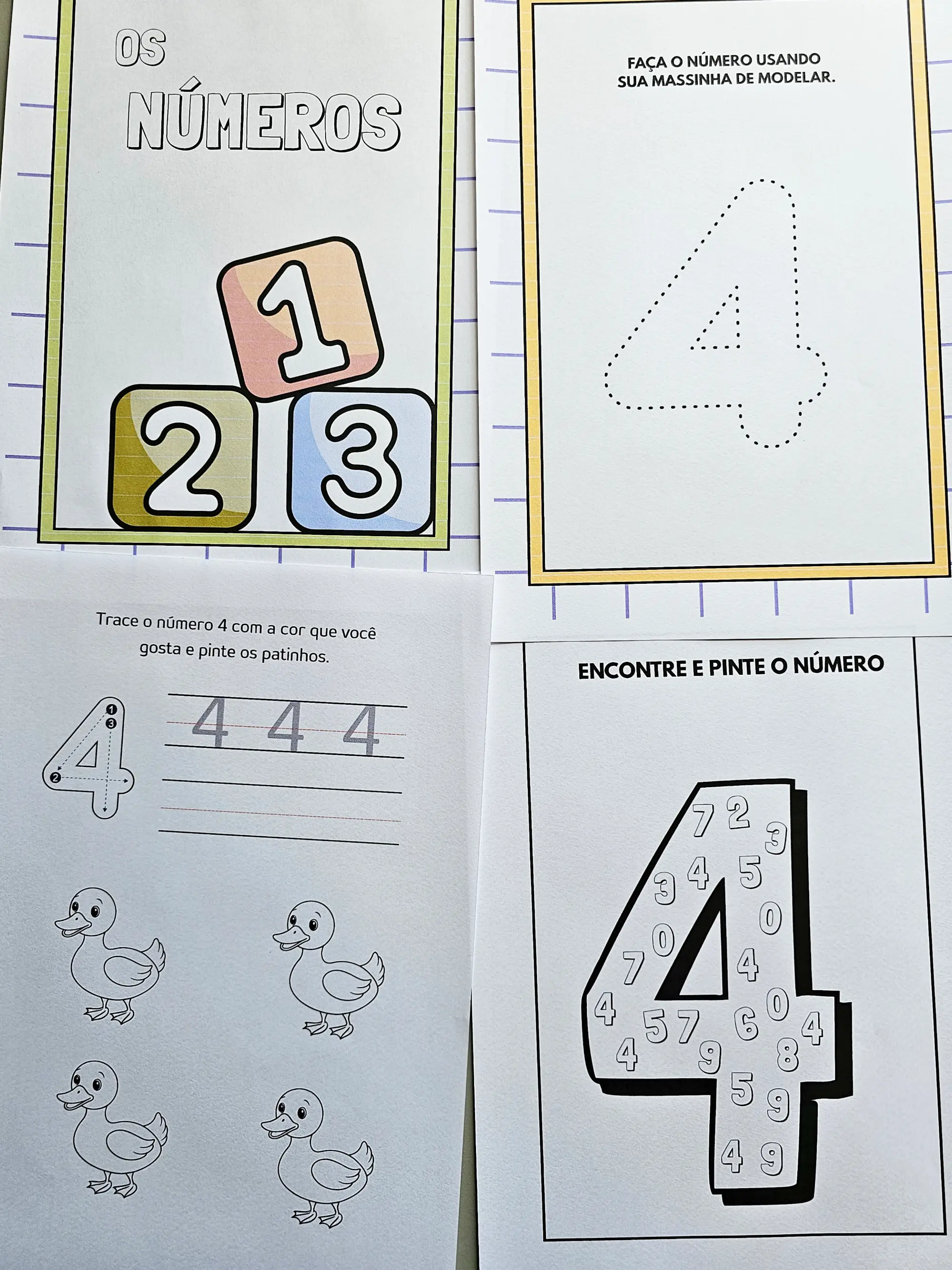 OS NÚMEROS – APRENDER BRINCANDO FICA MUITO MAIS FÁCIL! ANOS INICIAIS — amostra 1: Com diferentes propostas para cada…