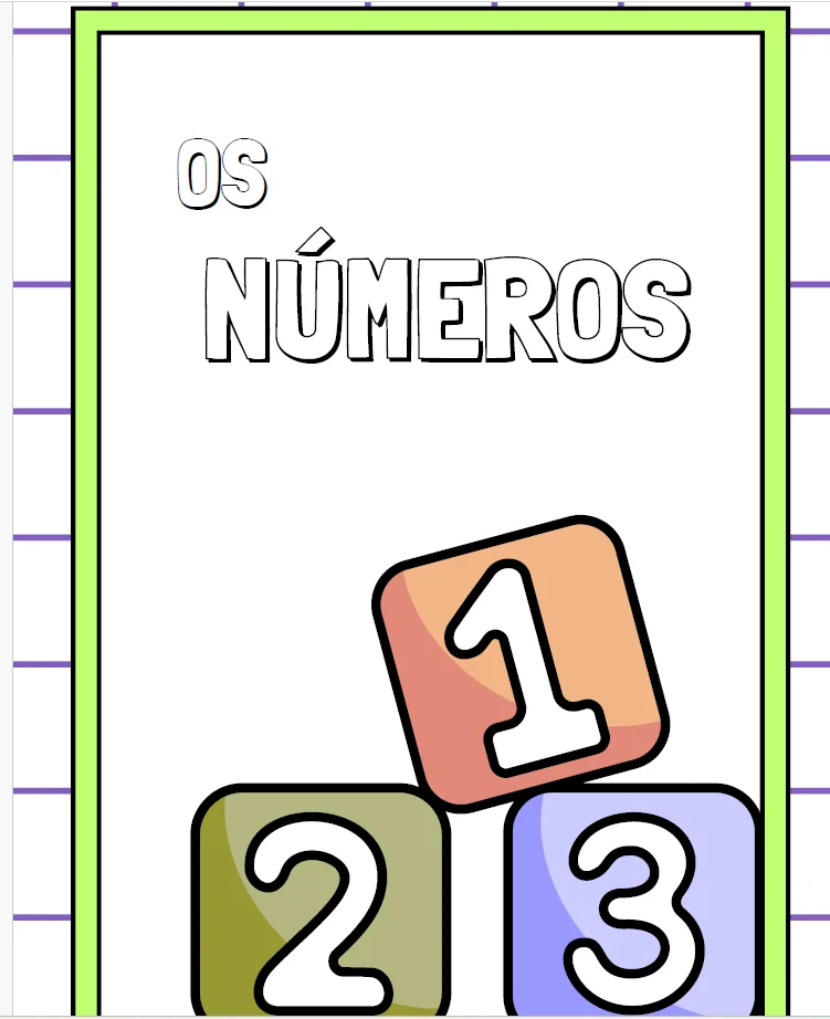 OS NÚMEROS – APRENDER BRINCANDO FICA MUITO MAIS FÁCIL! ANOS INICIAIS — amostra 3: Com diferentes propostas para cada…