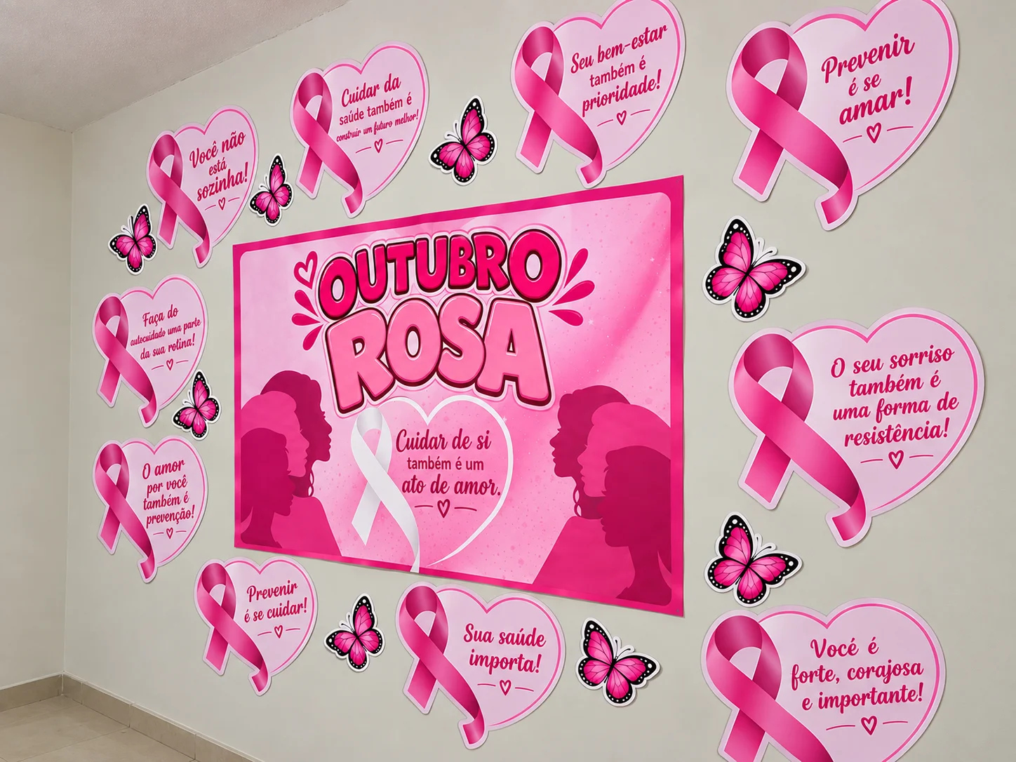 Outubro Rosa – Material em PDF (PAINEL, CARTÃO E INFORMATIVO ) — capa do material