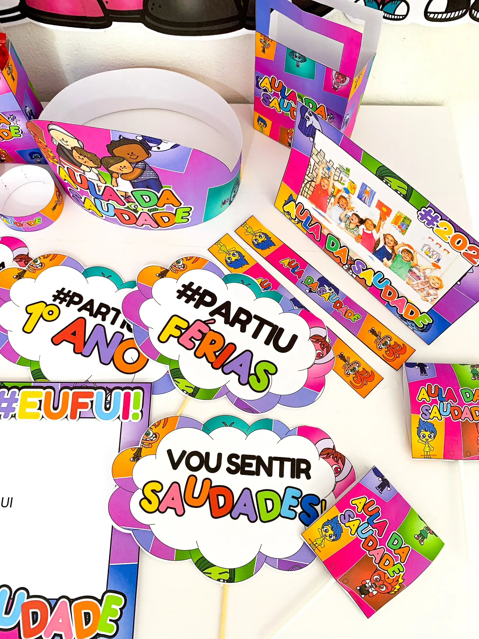 Pack Aula da Saudade para Educação Infantil e Anos iniciais — amostra 1: O que vem no material