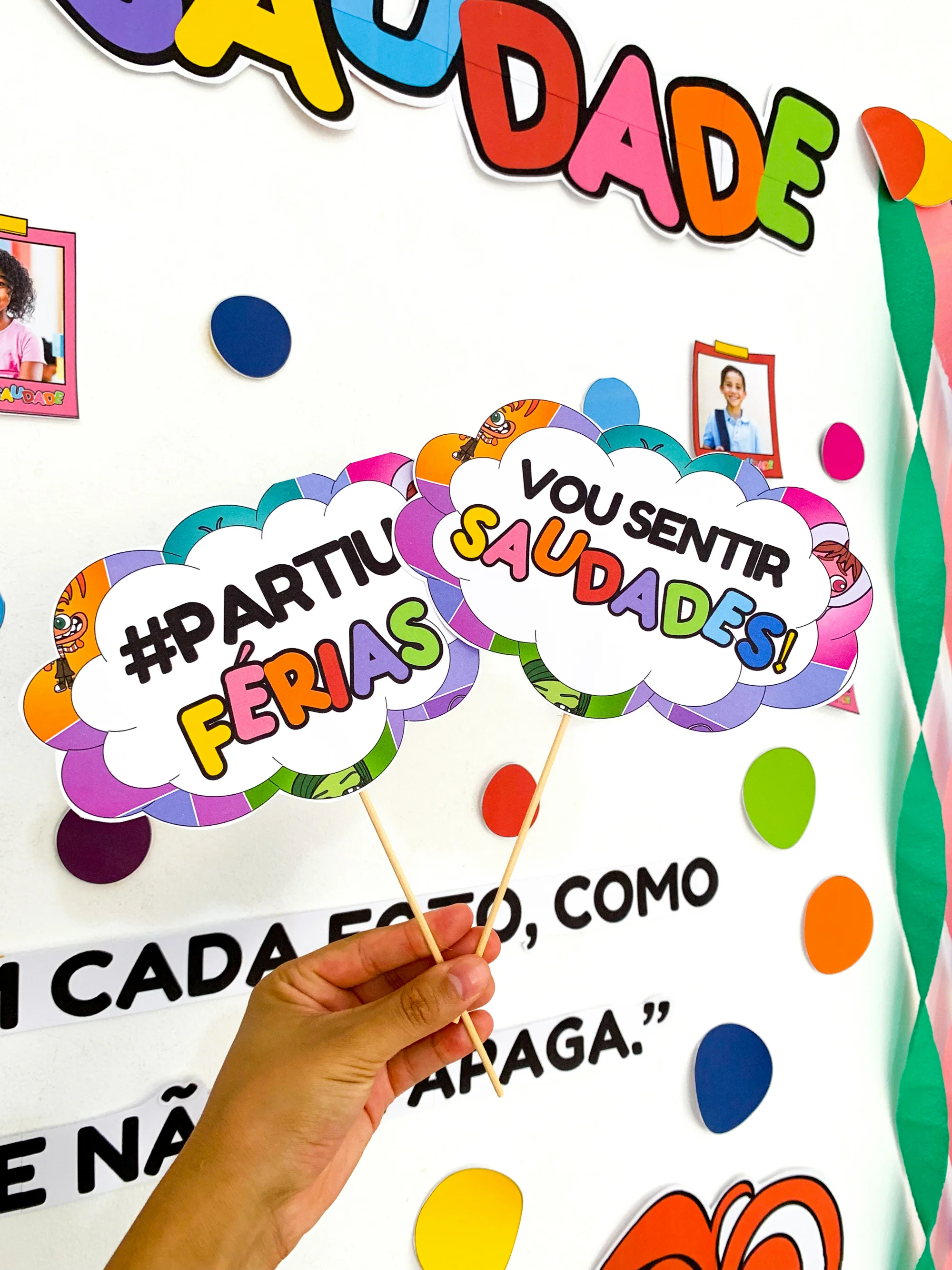 Pack Aula da Saudade para Educação Infantil e Anos iniciais — amostra 4: Pack Aula da Saudade com o tema DIVERTIDAMENTE