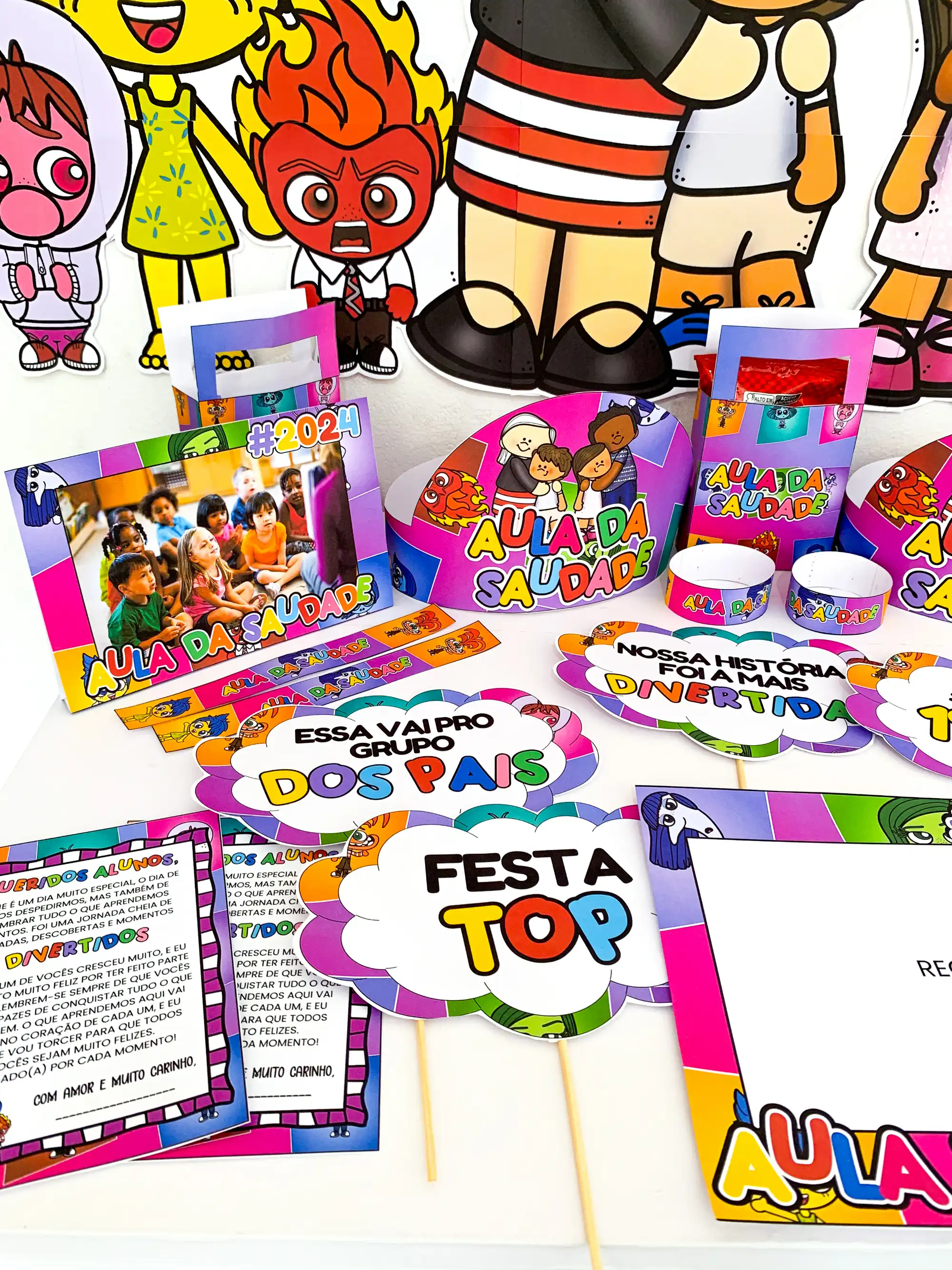 Pack Aula da Saudade para Educação Infantil e Anos iniciais — capa do material