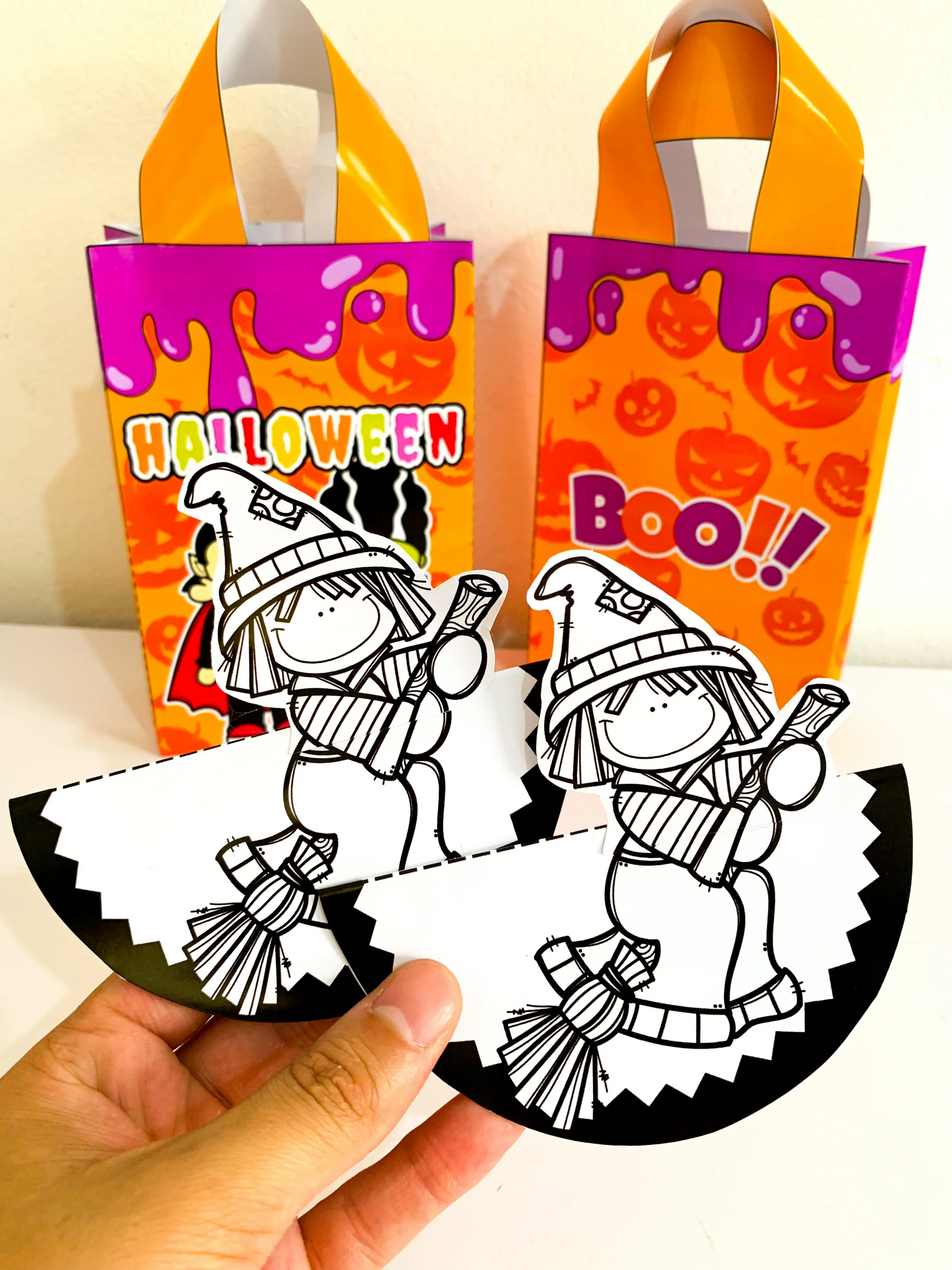 Pack Halloween para Imprimir – Lembrancinhas e Atividades — amostra 2: Prepare atividades e lembrancinhas para o Halloween…