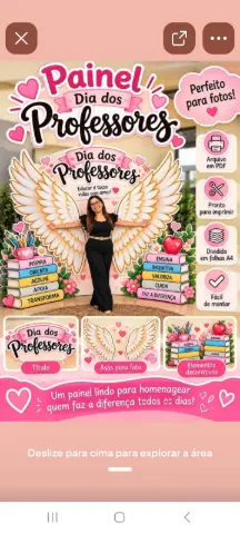Painel 3 modelos dia dos Professores  PDF Educação Infantil — capa do material