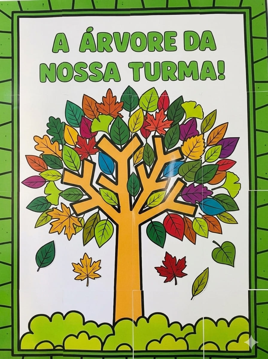 Painel a árvore da nossa turma interativo – PDF para Imprimir — amostra 1: Sobre o PAINEL A ÁRVORE DA NOSSA TURMA INTERATIVO