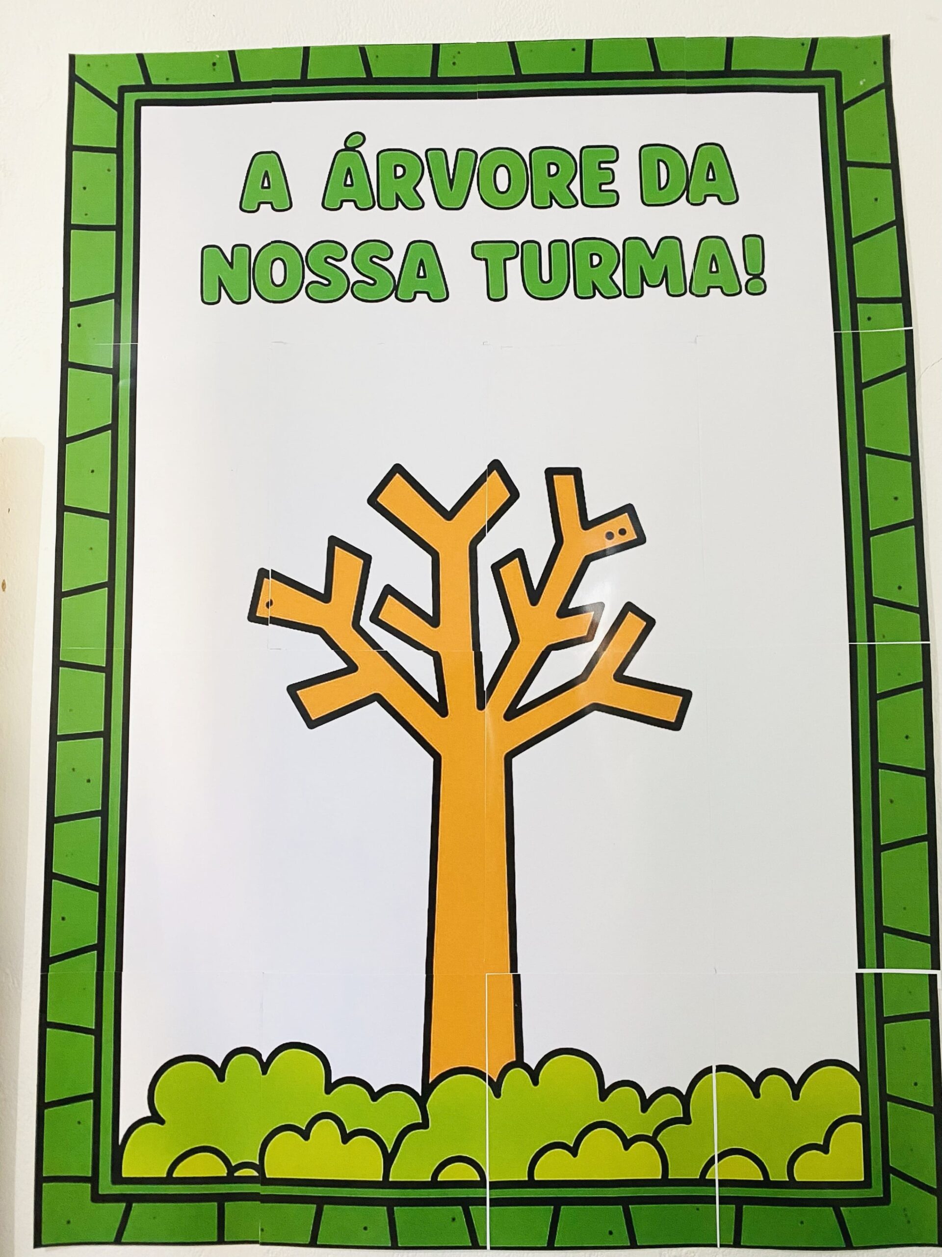 Painel a árvore da nossa turma interativo – PDF para Imprimir — capa do material