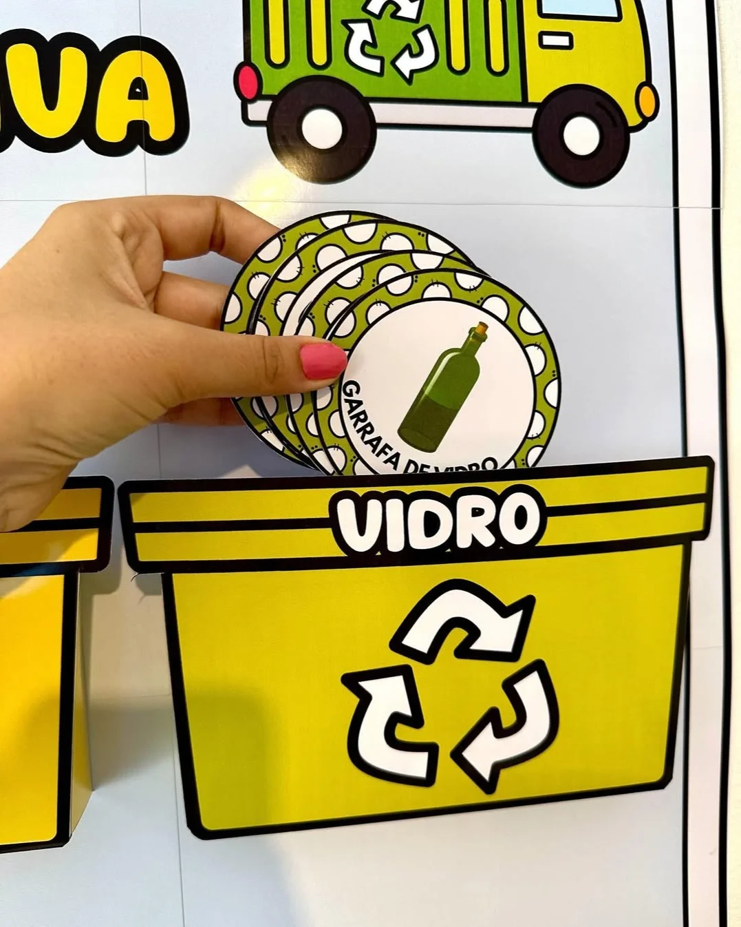 PAINEL AMPLIADO INTERATIVO COLETA SELETIVA — amostra 5: Um recurso lúdico e educativo para ensinar as crianças sobre…