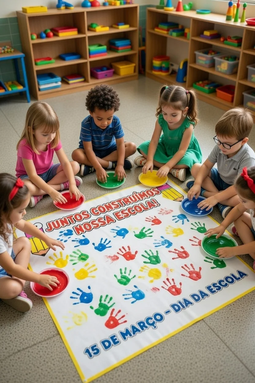 PAINEL AMPLIADO INTERATIVO DIA DA ESCOLA — capa do material