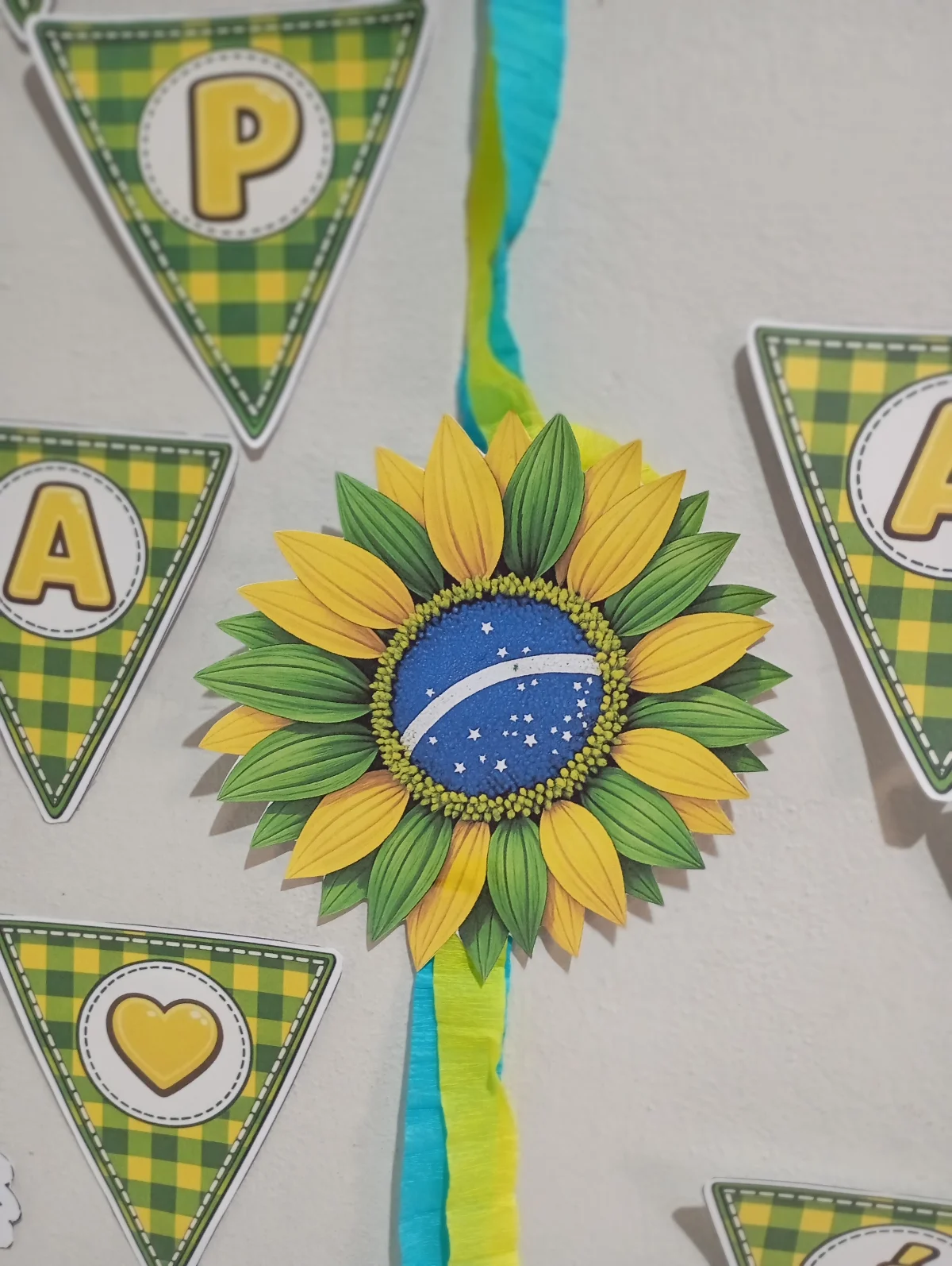 Painel Arraiá Brasil – PDF para Imprimir | Educação Infantil — amostra 5: Leve o clima da Festa Junina com um toque de…