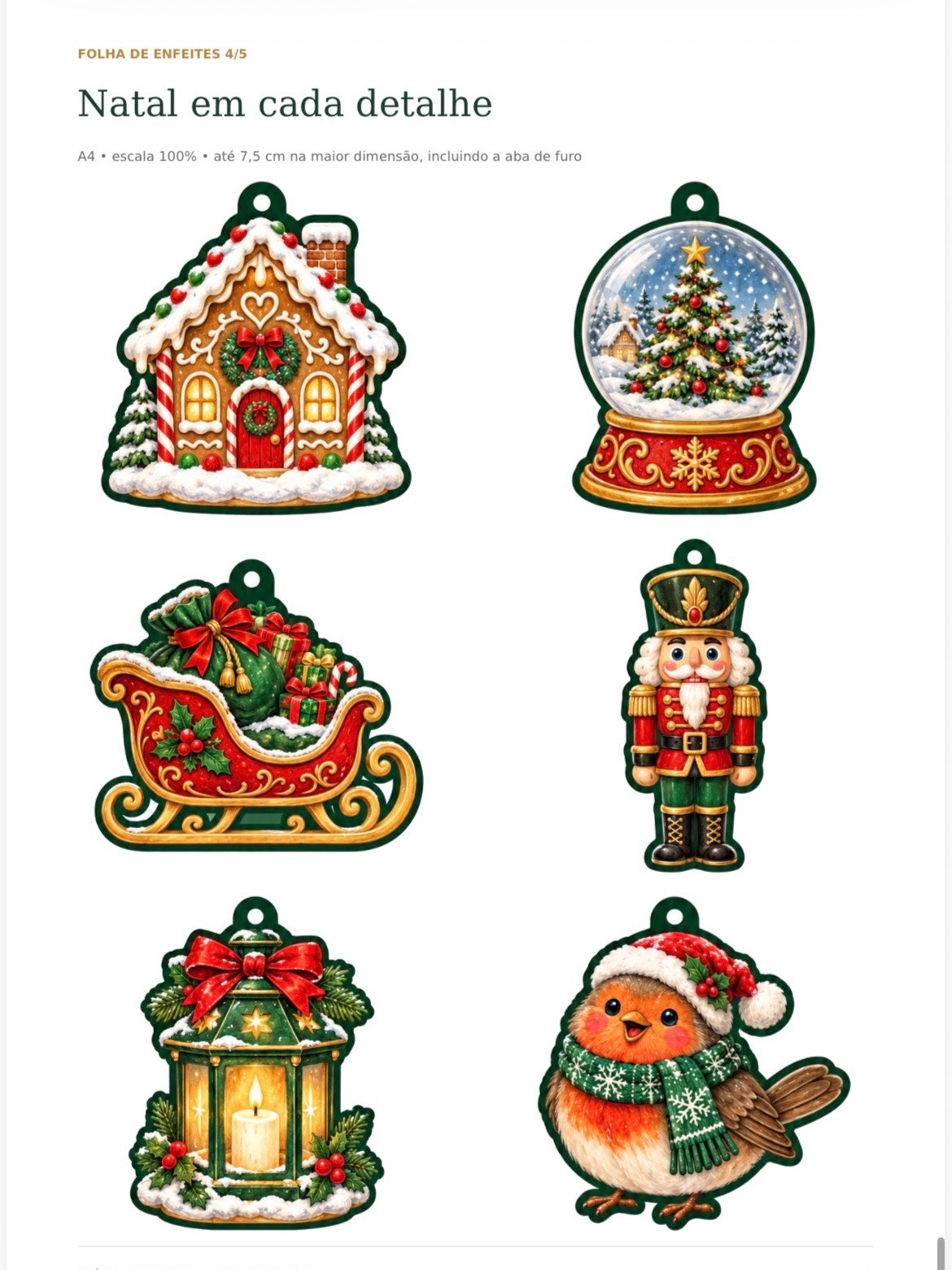Painel Árvore de Natal para Imprimir + 30 Enfeites e Estrela — amostra 5: Monte sua árvore de Natal com painel em 16 folhas… Painel Árvore de Natal para Imprimir + 30 Enfeites e Estrela — amostra 5: Monte sua árvore de Natal com painel em 16 folhas…