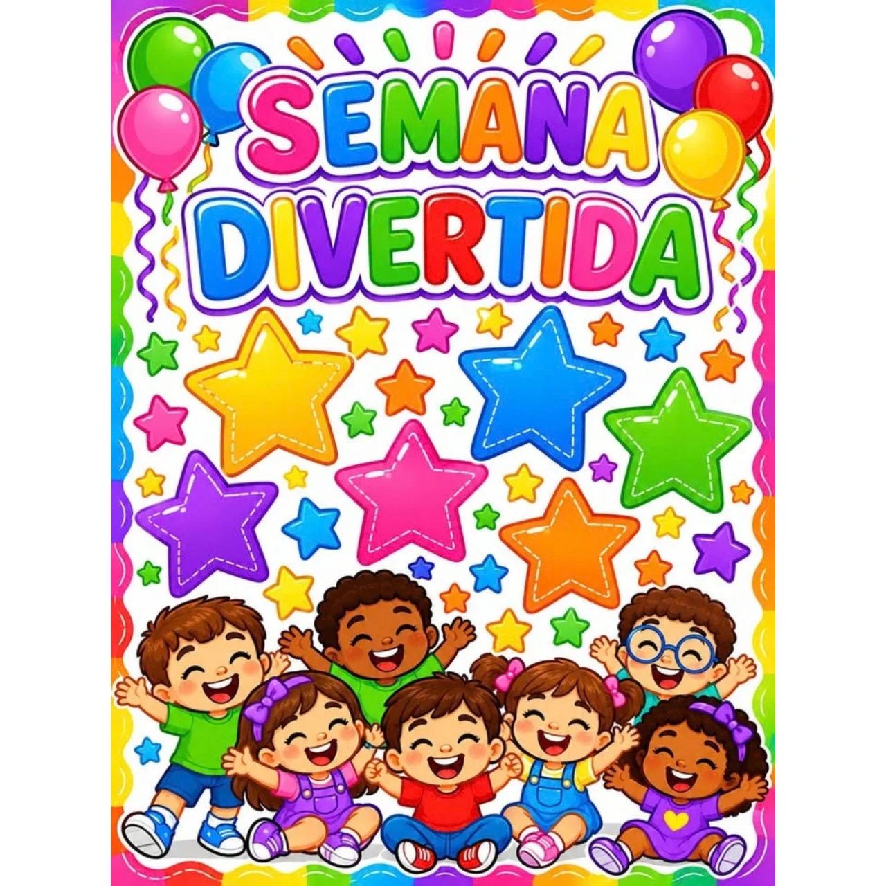 🎈💛 Painel Atividades Divertidas para Semana das Crianças🎈💛 — amostra 1: ✨ A semana mais esperada do ano está chegando…