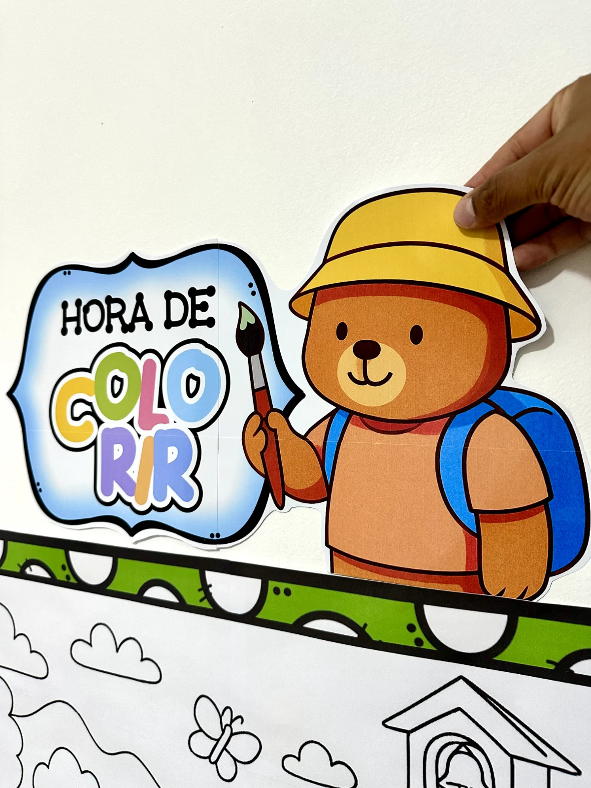 Painel Bob Goods Hora de Colorir – PDF para Imprimir — amostra 3: Formato e entrega