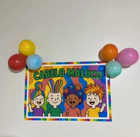 Painel Cabelo Maluco — capa do material