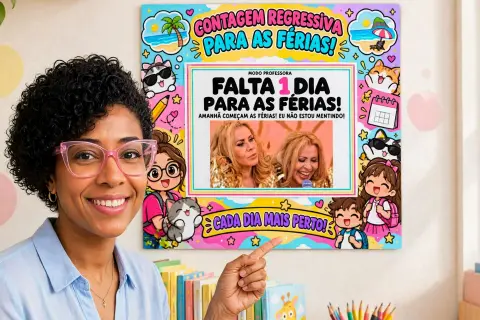 Painel Calendário Contagem Regressiva - Ensino Fundamental — capa do material