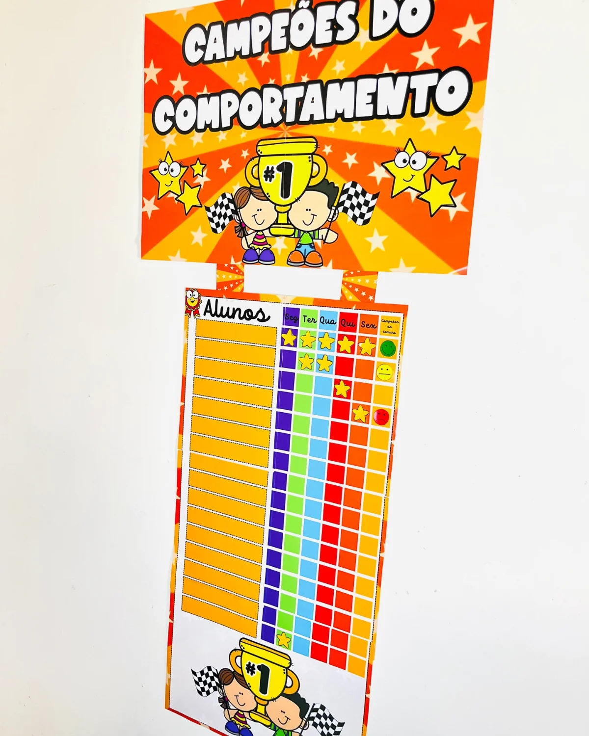 PAINEL CAMPEÕES DO COMPORTAMENTO – PDF para Imprimir — amostra 1: Sobre o PAINEL CAMPEÕES DO COMPORTAMENTO