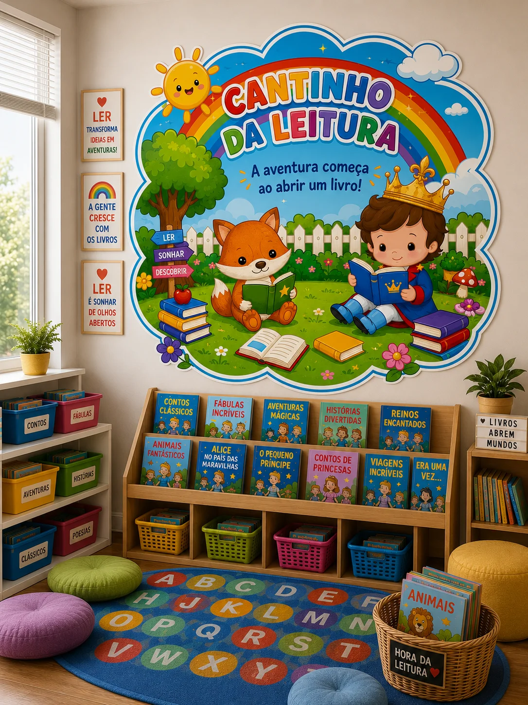 PAINEL CANTINHO DA LEITURA PEQUENO PRÍNCIPE — Português para Educação Infantil: Transforme o espaço da leitura em um…
