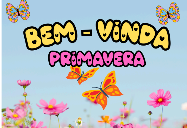 Painel chegada da primavera flores e borboletas – PDF para Imprimir — amostra 1: Sobre o PAINEL CHEGADA DA PRIMAVERA FLORES…