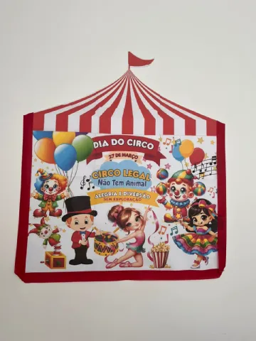 Painel Circo Legal - Datas comemorativas — amostra 3: 🥰🤩O Painel Circo Legal traz toda a magia, alegria e encanto do…