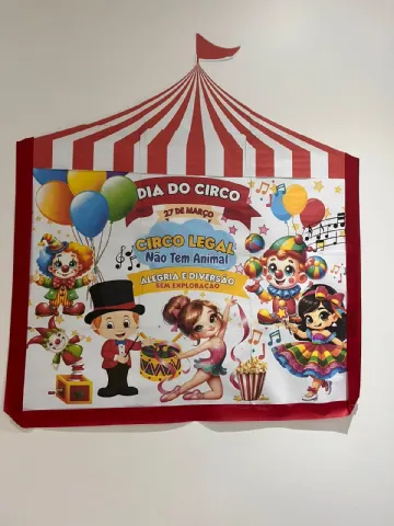 Painel Circo Legal - Datas comemorativas — amostra 5: 🥰🤩O Painel Circo Legal traz toda a magia, alegria e encanto do…