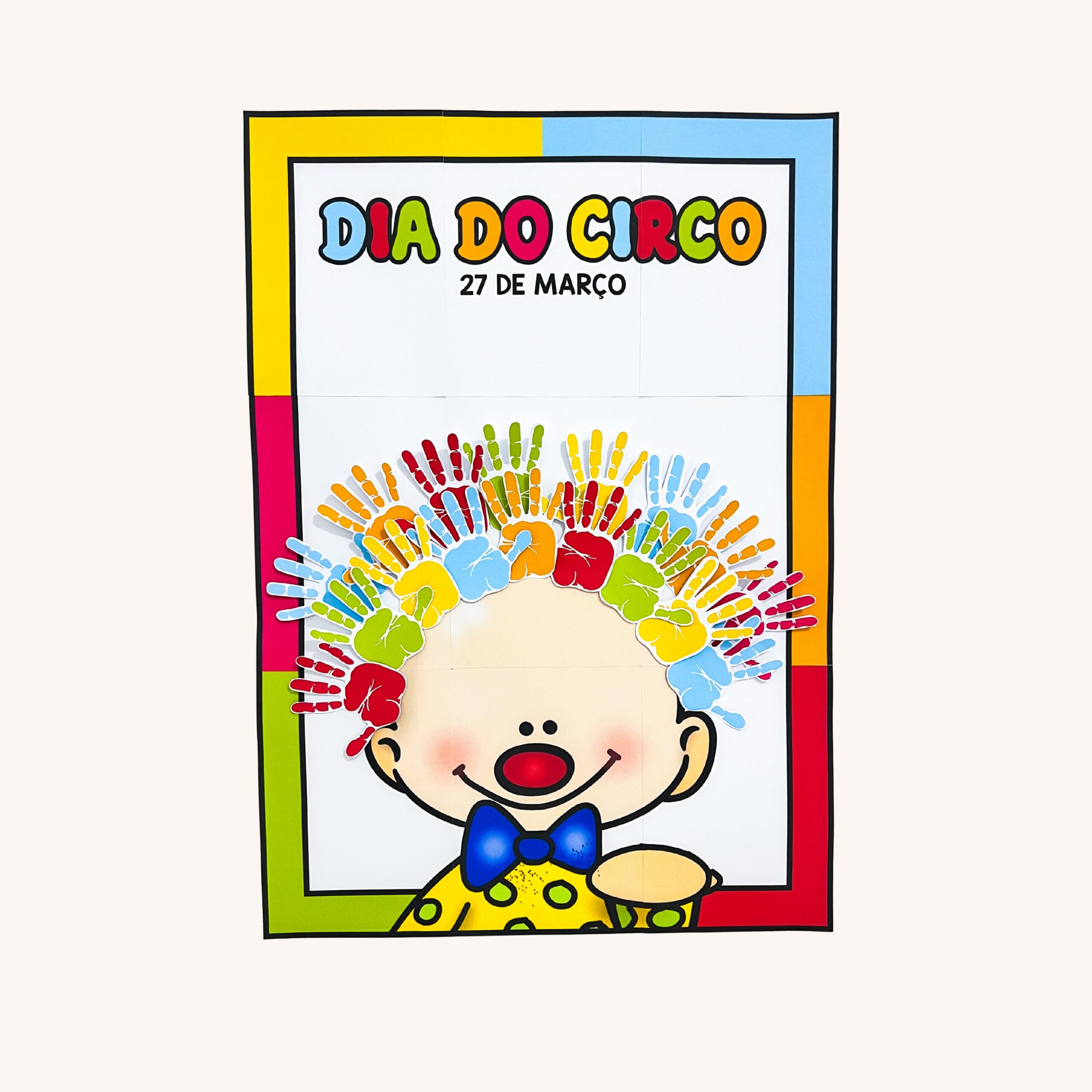 Painel colaborativo - dia do circo – PDF para Imprimir — capa do material