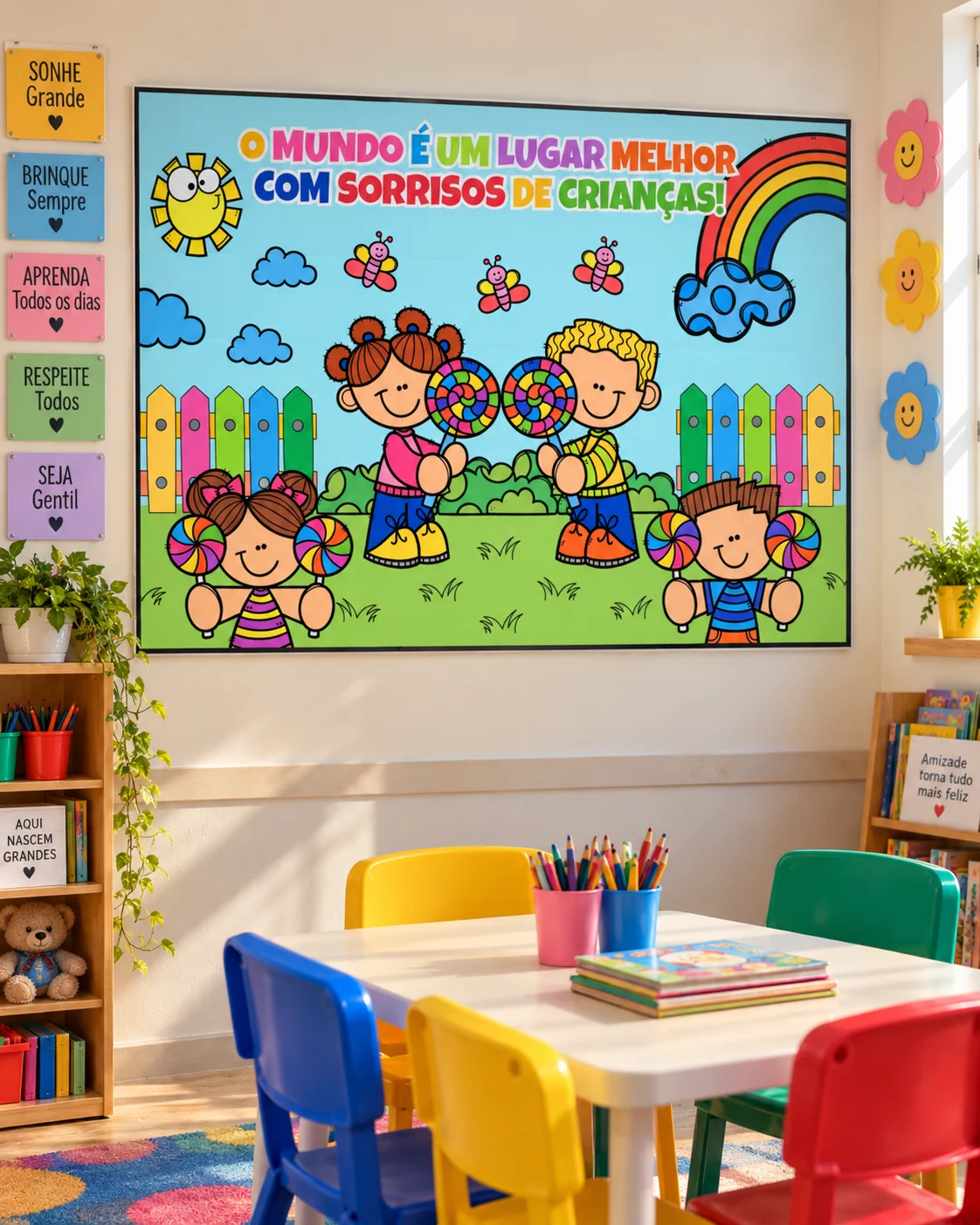PAINEL COLORIDO AMPLIADO DIA DAS CRIANÇAS — capa do material