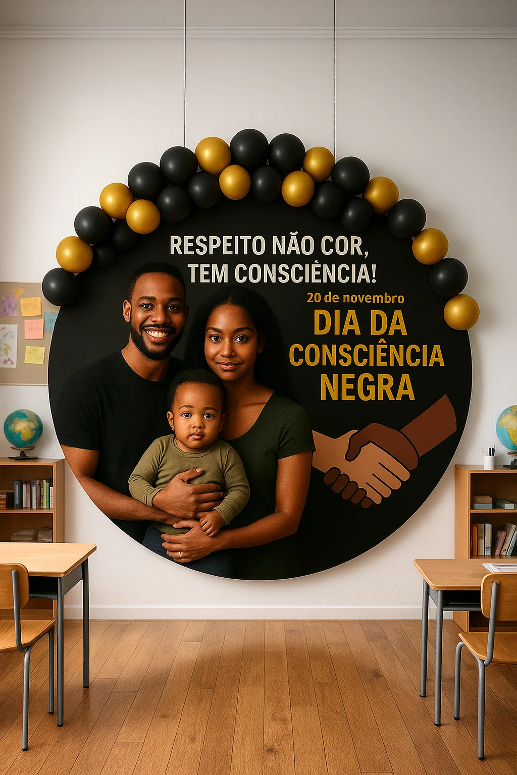 Painel Consciência Negra – Decoração Escolar em PDF — amostra 1: Transforme a sala de aula em um espaço de reflexão,… Painel Consciência Negra – Decoração Escolar em PDF — amostra 1: Transforme a sala de aula em um espaço de reflexão,…