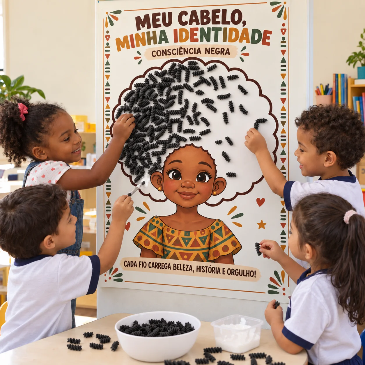 Painel consciência negra - Educação infantil — capa do material