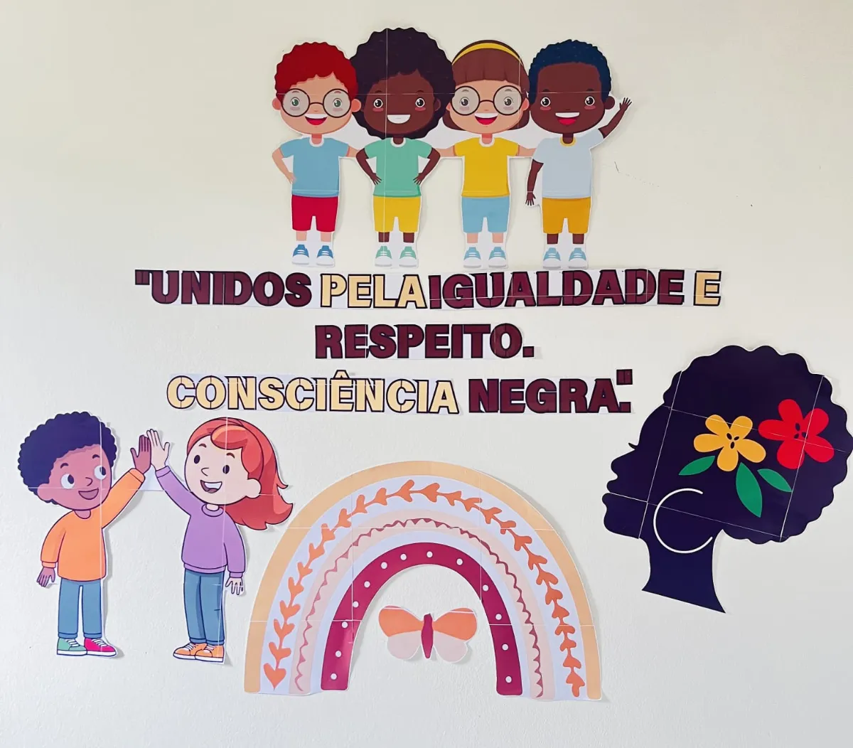 Painel Consciência Negra em PDF para Imprimir — Datas comemorativas para Educação Infantil: Painel Consciência Negra em PDF…