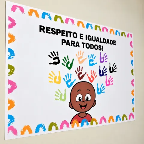 Painel Consciência Negra para Imprimir – Respeito e Igualdade — amostra 1: O Painel Consciência Negra para Imprimir –…