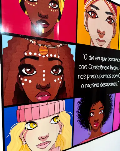 Painel Consciência Negra: Respeito e Igualdade — capa do material