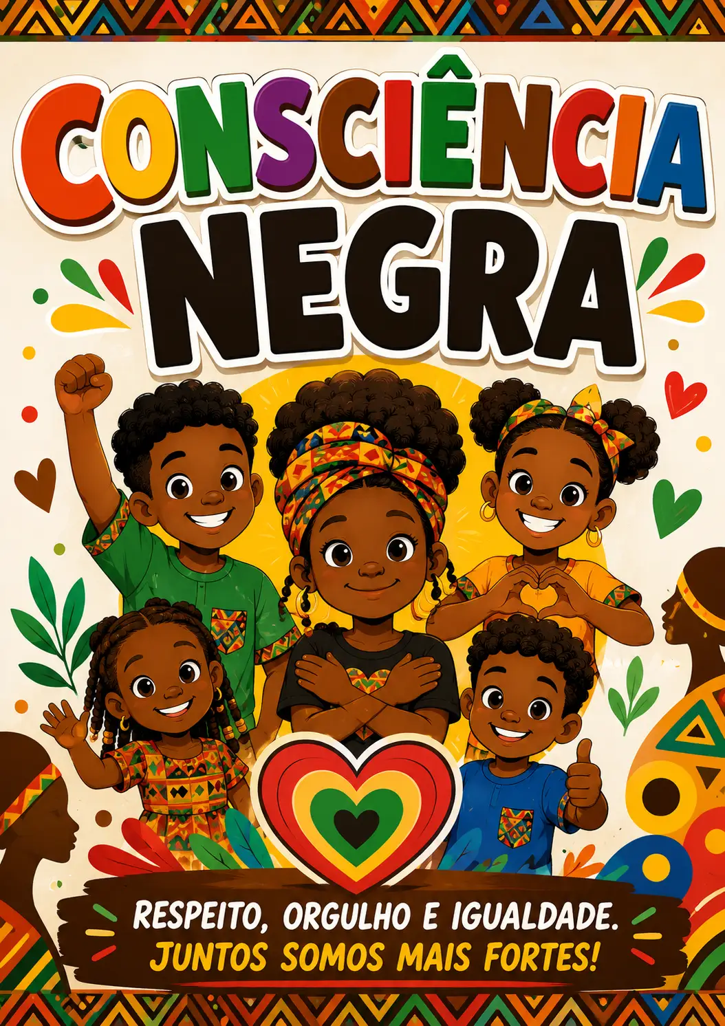 🖤✨ PAINEL CONSCIÊNCIA NEGRA .Um material lindo. — amostra 4: 🖤✨ PAINEL CONSCIÊNCIA NEGRA