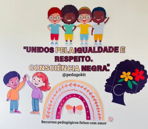 Painel Consciência Negra — capa do material
