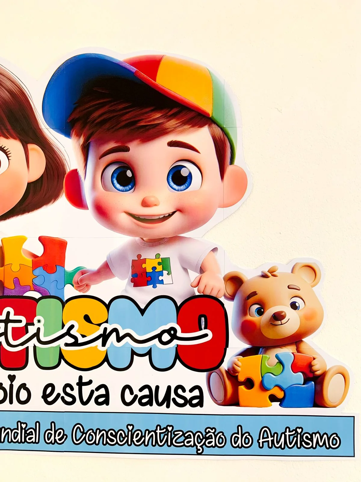 Painel Conscientização do Autismo – PDF para Imprimir — amostra 5: Painel lindo e encantador para comemorar a… Painel Conscientização do Autismo – PDF para Imprimir — amostra 5: Painel lindo e encantador para comemorar a…