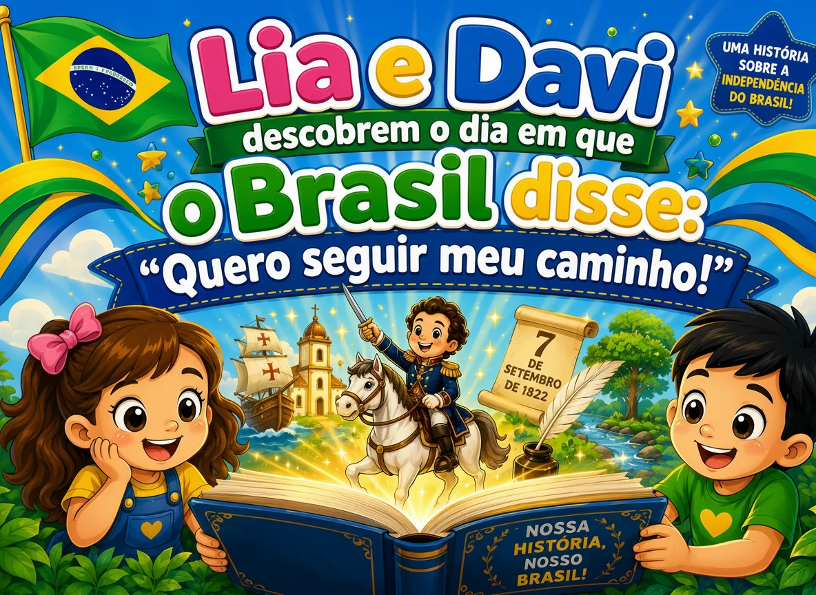 Painel Contação de história sobre a Independência do Brasil. — Datas comemorativas para Educação Infantil: Transforme a…