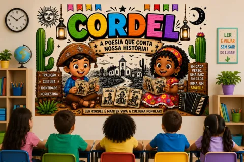 Painel Cordel – Atividades para Imprimir — capa do material