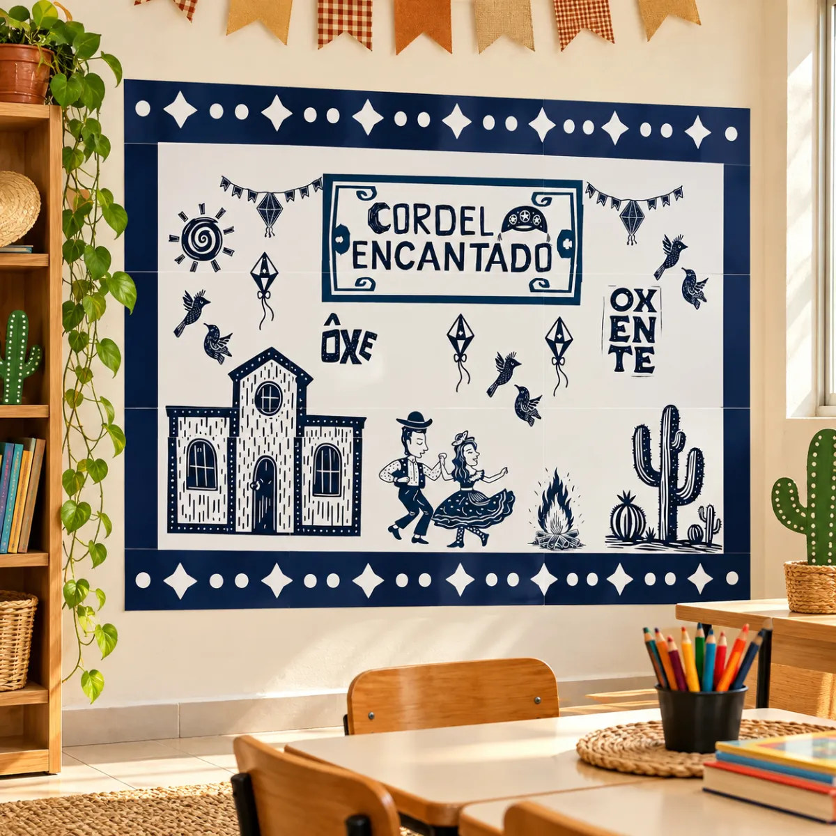 Painel Cordel Encantado – Cultura, Arte e Literatura na Sala de Aula! — Atividades para Todas as séries: Leve a beleza da…