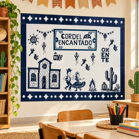 Painel Cordel Encantado – Cultura, Arte e Literatura na Sala de Aula! — capa do material
