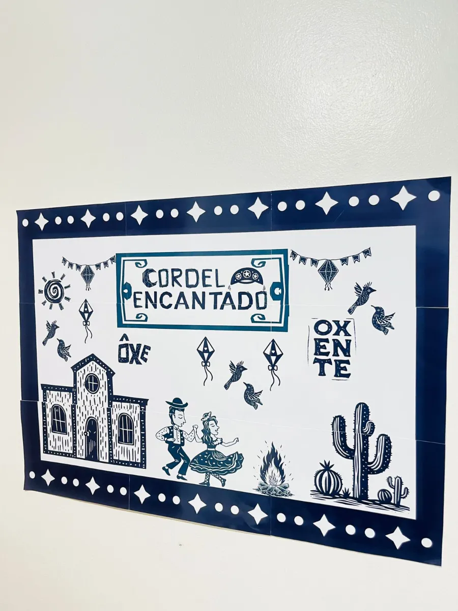 Painel Cordel Encantado – Cultura, Arte e Literatura na Sala de Aula! — amostra 2: Leve a beleza da literatura de cordel e…