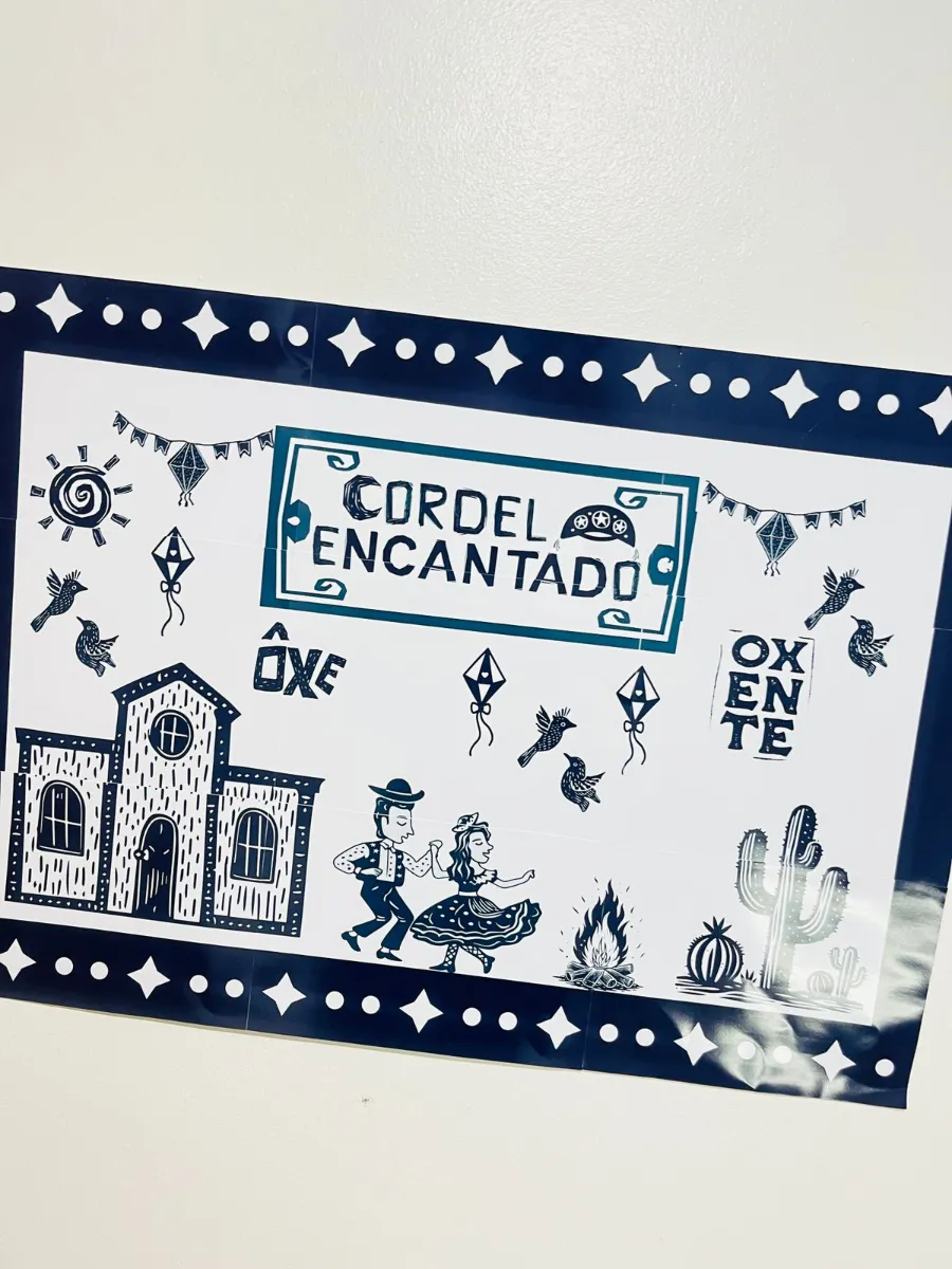 Painel Cordel Encantado – Cultura, Arte e Literatura na Sala de Aula! — amostra 3: Leve a beleza da literatura de cordel e…