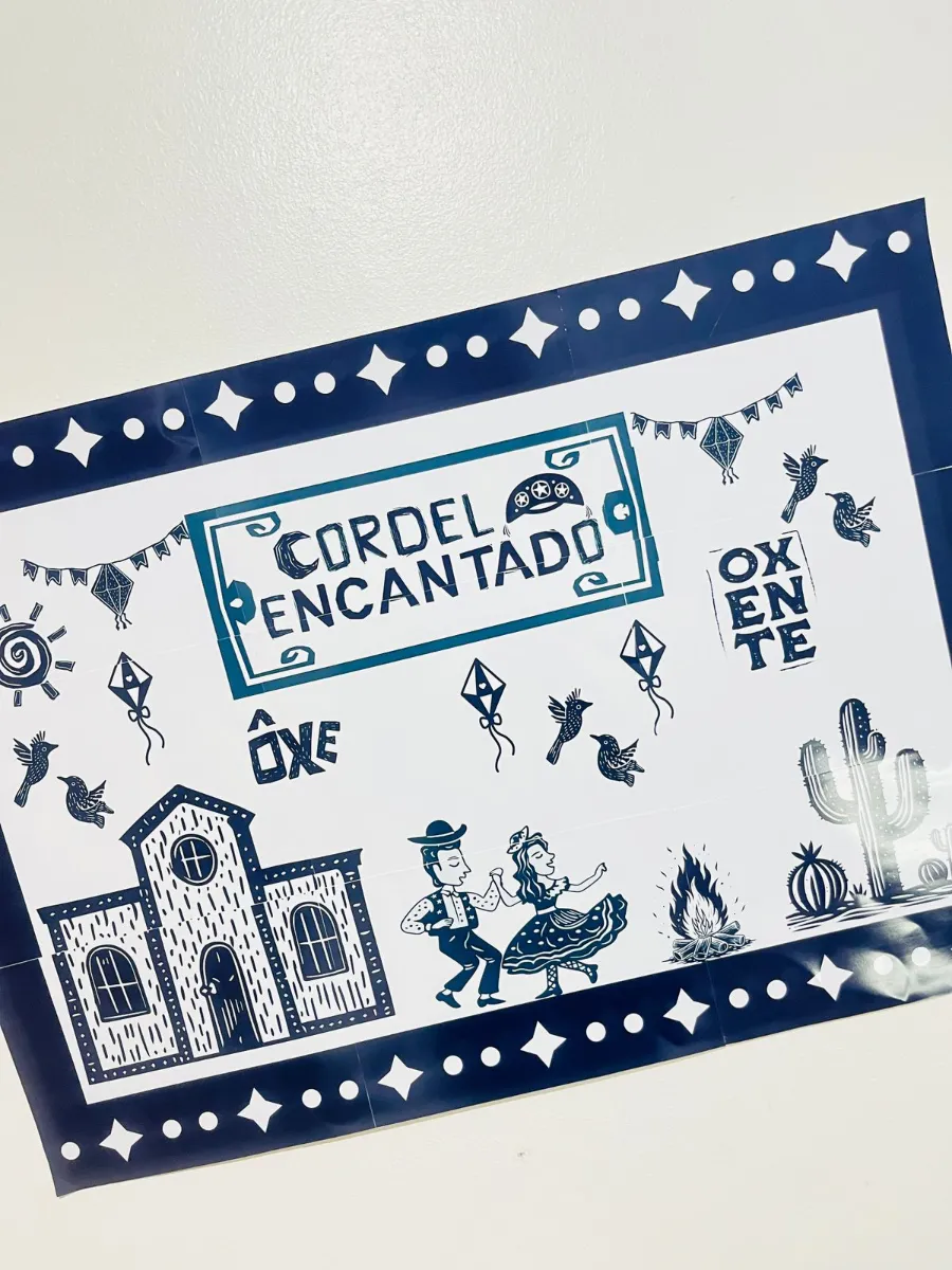 Painel Cordel Encantado – Cultura, Arte e Literatura na Sala de Aula! — amostra 5: Leve a beleza da literatura de cordel e…